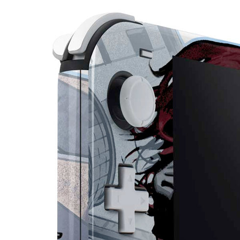 Marvel Black Widow High Kick Nintendo Switch Lite Skin